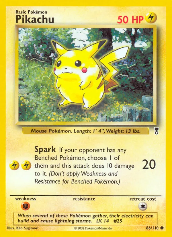 Pikachu full card art