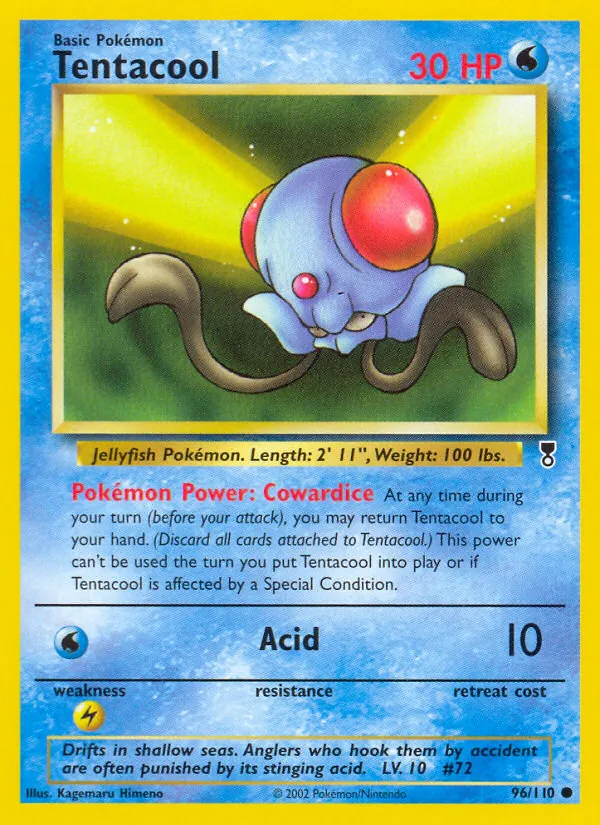 Tentacool full card art