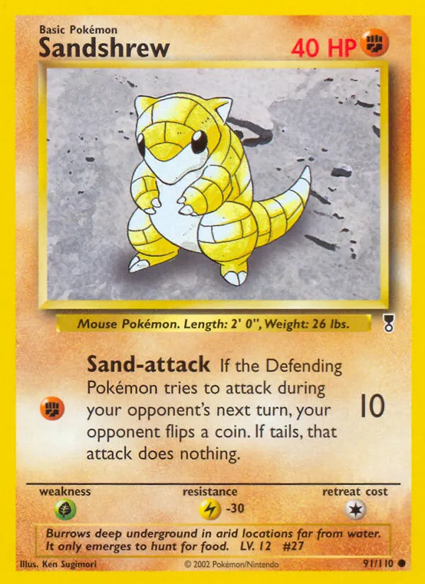 Sandshrew full card art