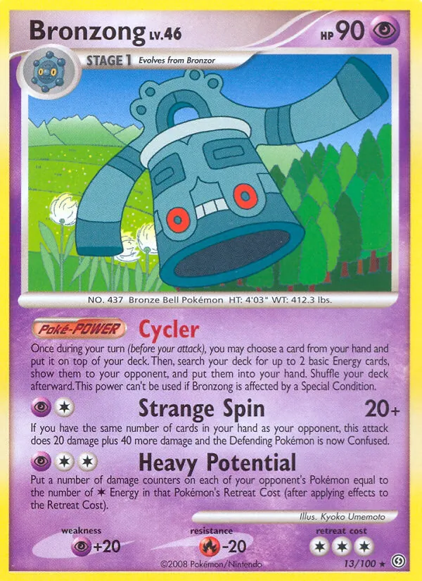 Bronzong full card art