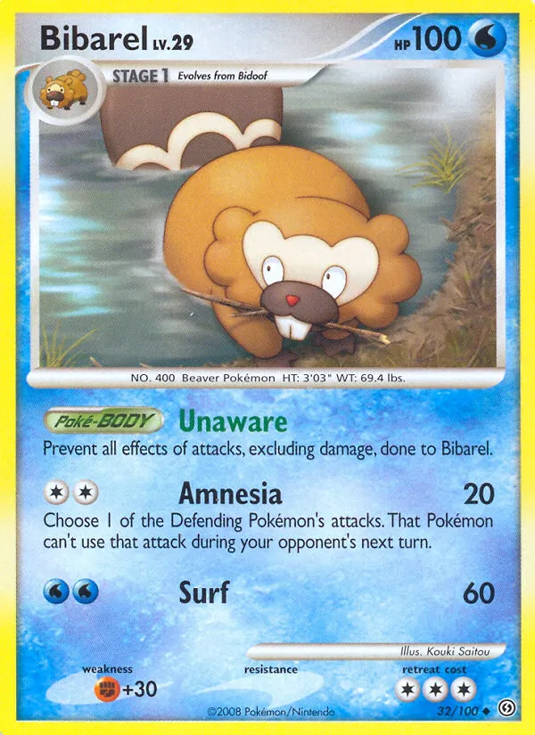 Bibarel full card art