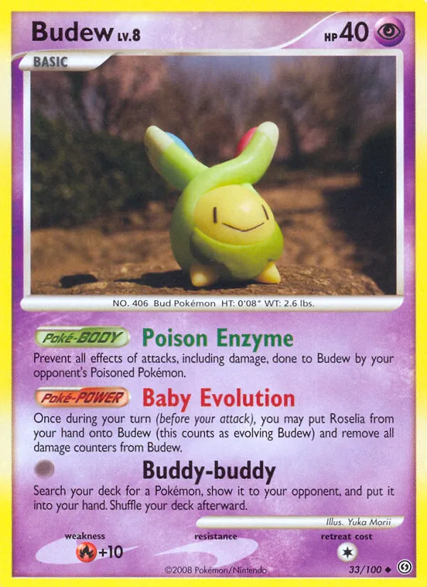Budew full card art