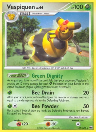Vespiquen #31 · Stormfront Pokémon card