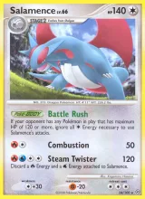 Salamence · Stormfront Pokémon card