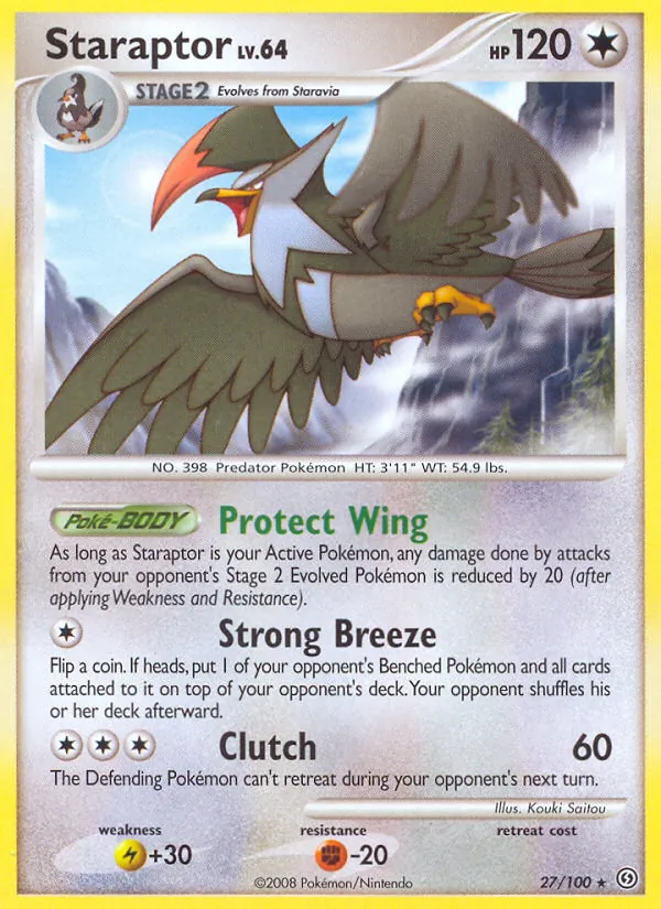 Staraptor full card art