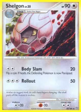 Shelgon · Stormfront Pokémon card