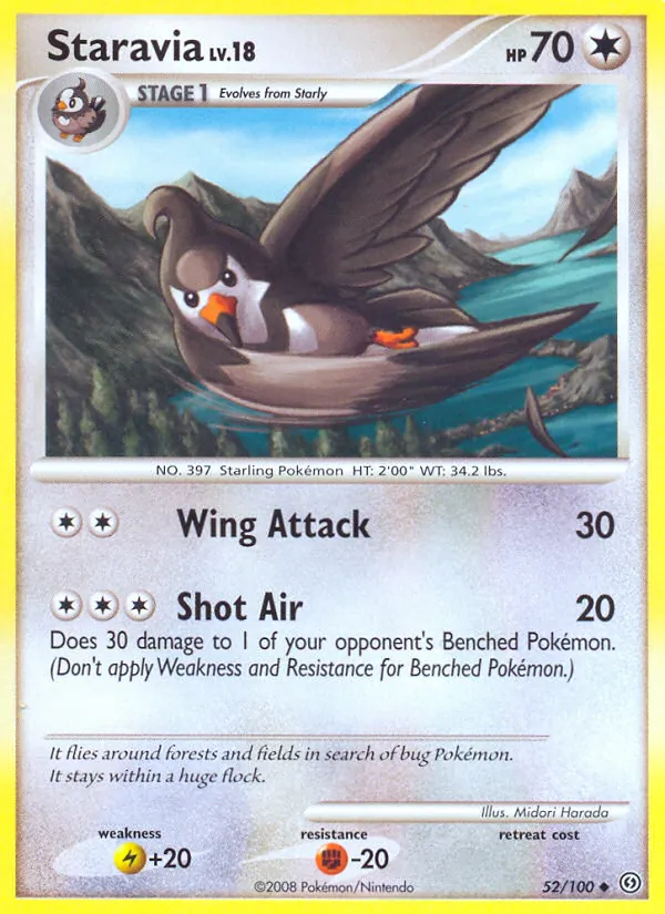 Staravia full card art