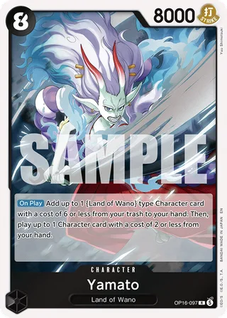 Yamato #OP16-097 · The Time of Battle One Piece card