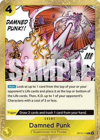 Damned Punk #OP10-116 · Royal Blood One Piece card