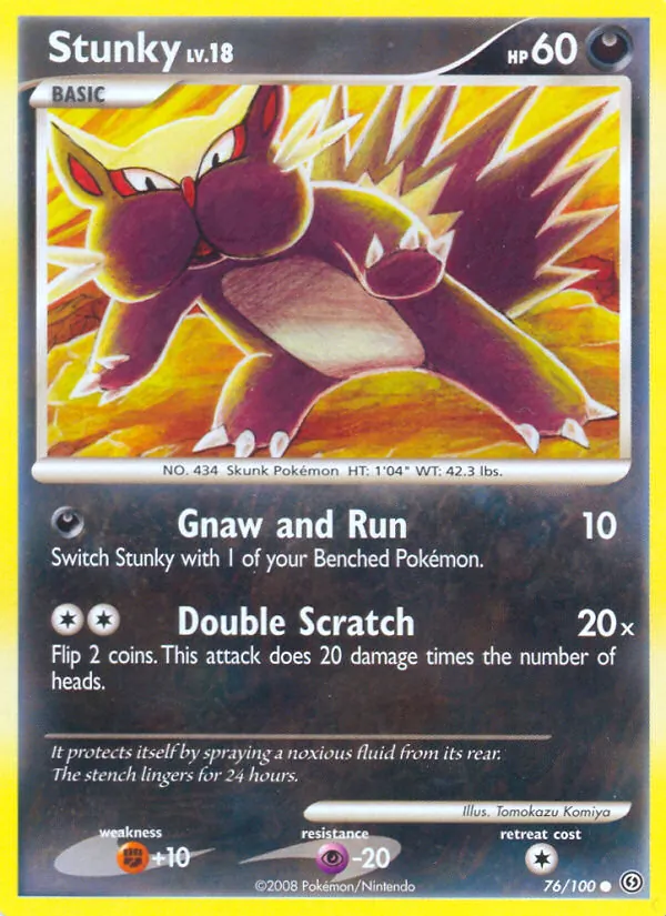 Stunky full card art
