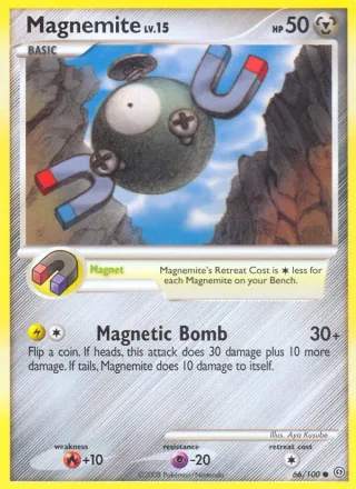 Magnemite #66 · Stormfront Pokémon card