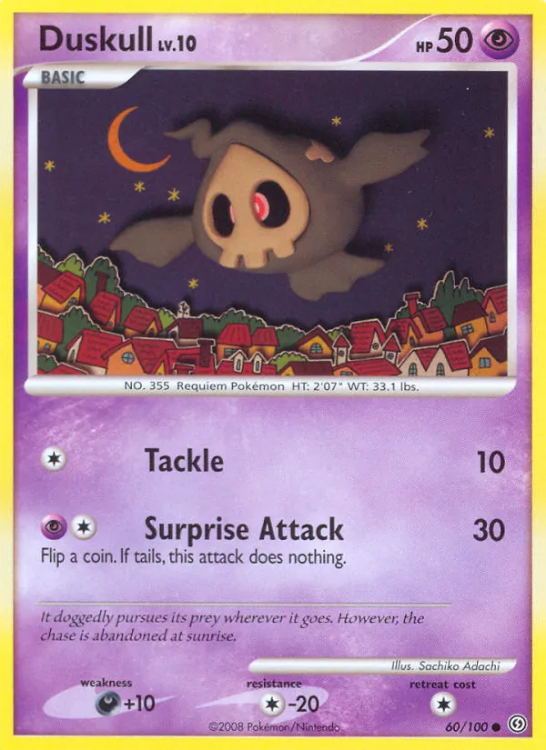 Duskull full card art