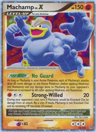 Machamp #98 · Stormfront Pokémon card