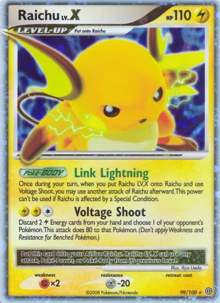Raichu #99 · Stormfront Pokémon card