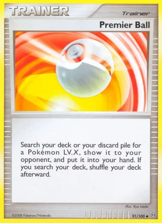 Premier Ball #91 · Stormfront Pokémon card
