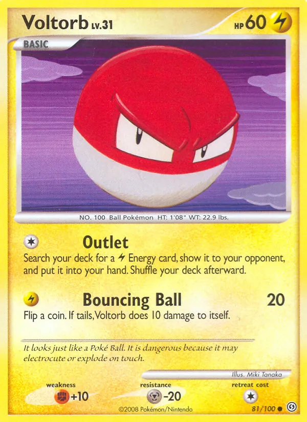 Voltorb full card art
