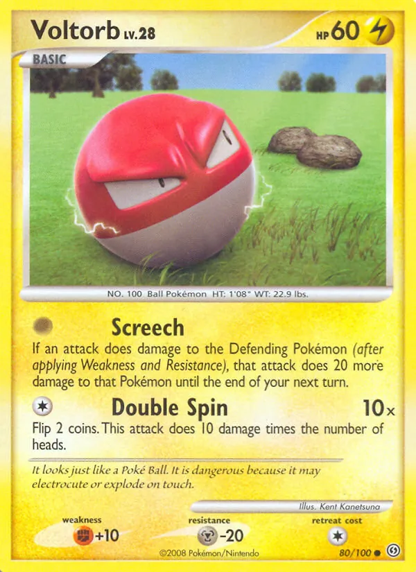 Voltorb full card art
