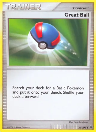 Great Ball #85 · Stormfront Pokémon card