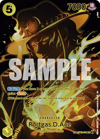 Portgas.D.Ace (SP) #ST13-011-sp · Legacy of the Master One Piece card