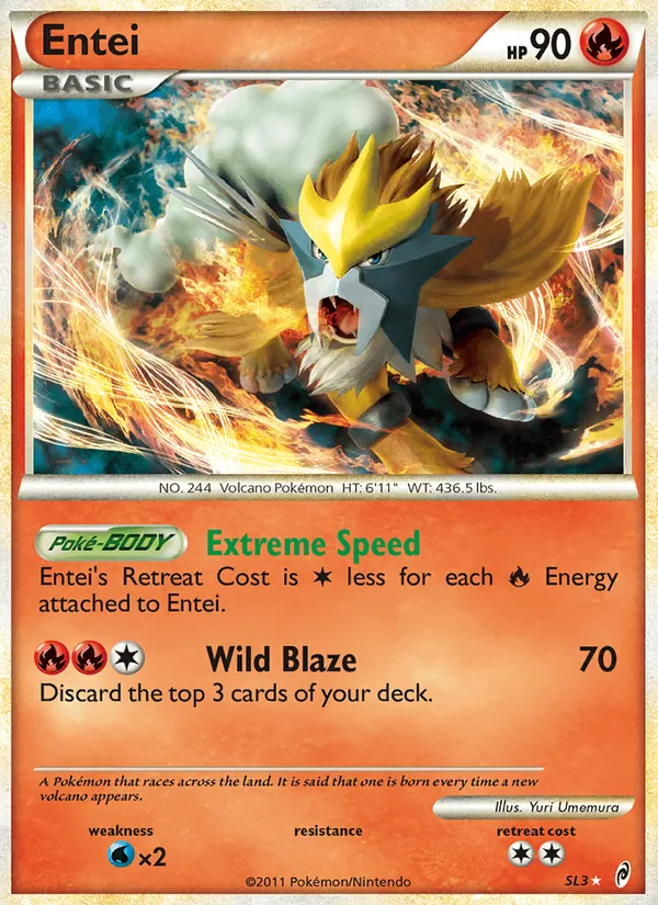 Entei full card art