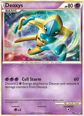 Deoxys #SL1 · Call of Legends Pokémon card
