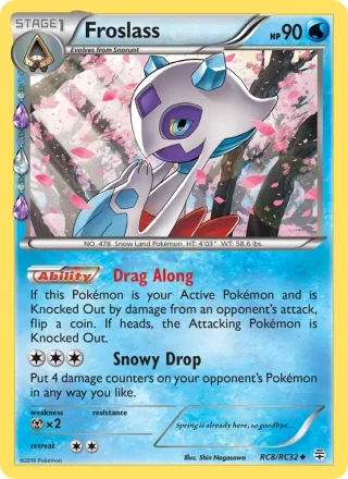 Froslass #RC8 · Generations Pokémon card