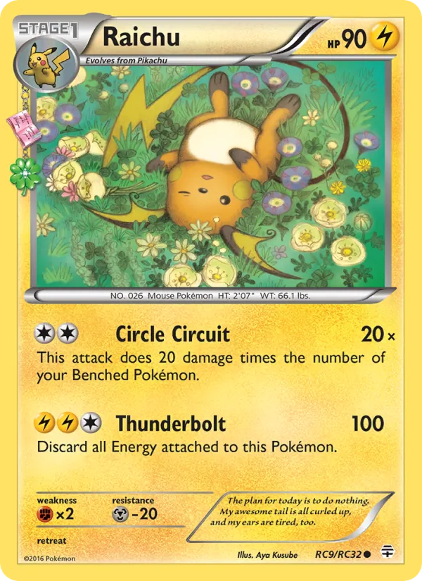 Raichu full card art