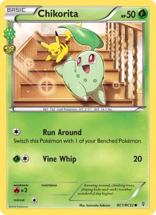 Chikorita #RC1 · Generations Pokémon card