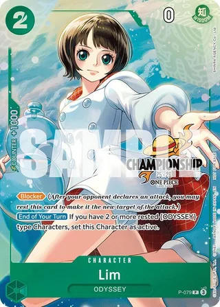 Lim (CS 25-26 Event Pack Finalist Ver.) #P-079-cs-25-26-event-pack-finalist-ver · One Piece Promotion Cards One Piece card