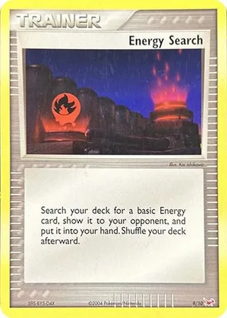 Energy Search #9 · EX trainer Kit (Latias) Pokémon card