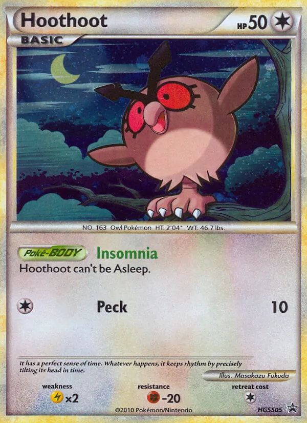 Hoothoot full card art