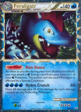 Feraligatr #HGSS07 · HGSS Black Star Promos Pokémon card