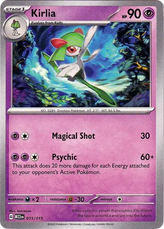 Kirlia #15 · McDonald's Collection 2023 Pokémon card