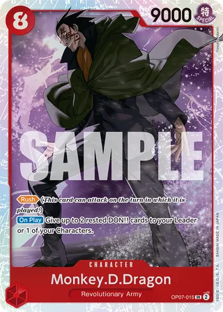 Monkey.D.Dragon #OP07-015 · Learn Together Deck Set One Piece card