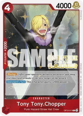 Tony Tony.Chopper (Judge Pack Vol. 6) #OP10-011-judge-pack-vol-6 · One Piece Promotion Cards One Piece card