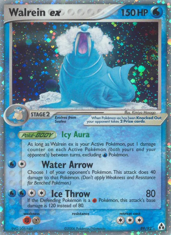 Walrein ex full card art