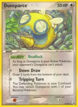 Dunsparce · Legend Maker Pokémon card