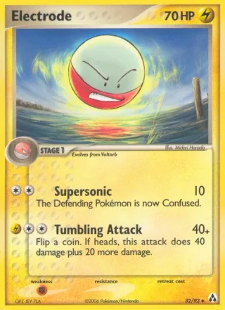 Electrode #32 · Legend Maker Pokémon card