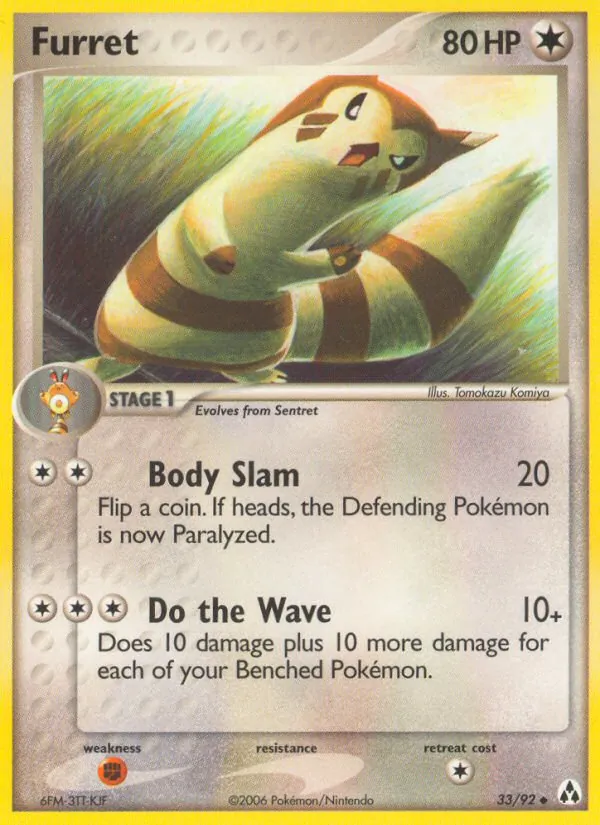 Furret full card art
