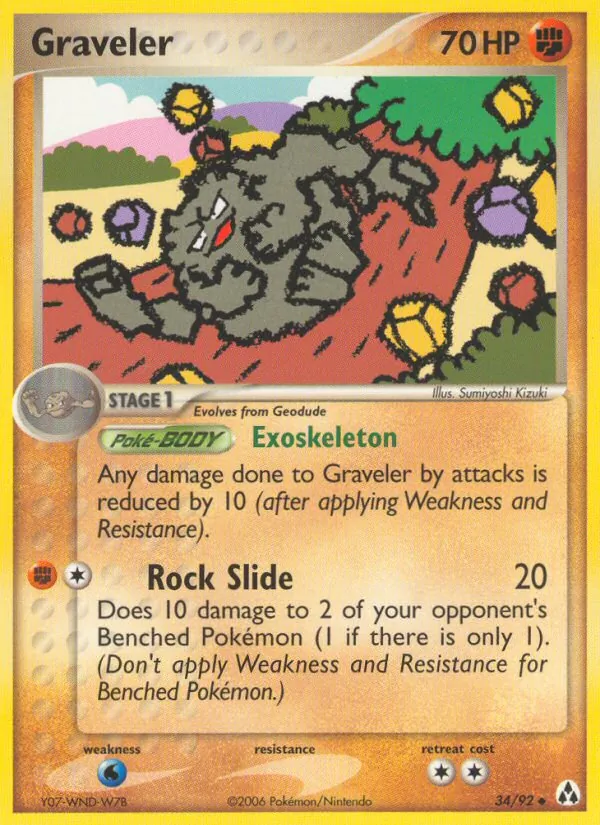 Graveler full card art