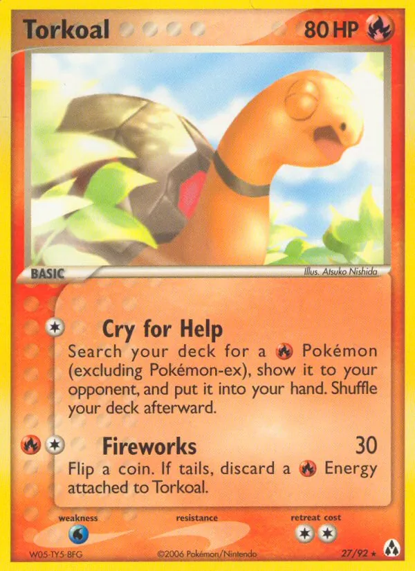 Torkoal full card art