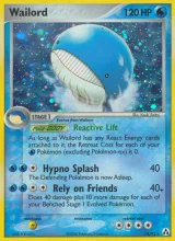 Wailord · Legend Maker Pokémon card