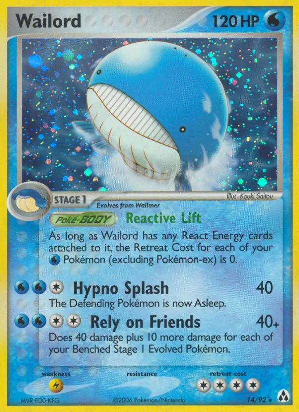 Wailord full card art