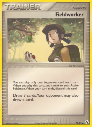 Fieldworker #73 · Legend Maker Pokémon card