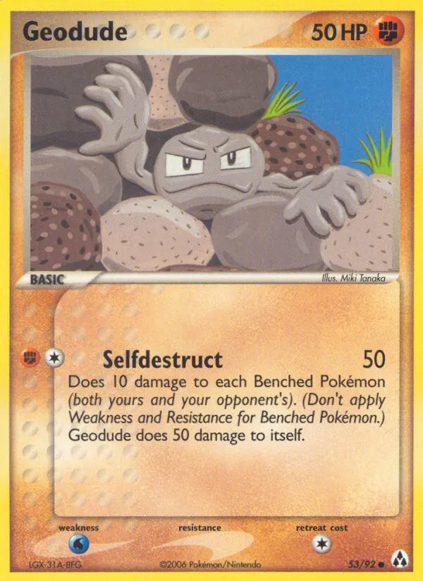 Geodude full card art