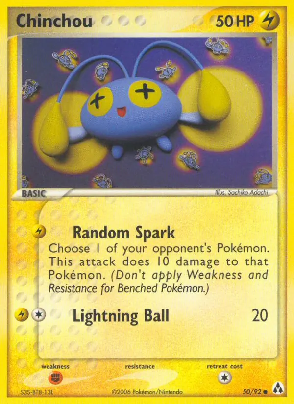Chinchou full card art