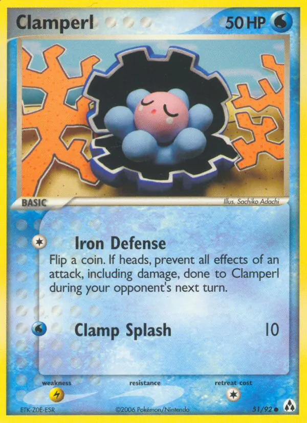 Clamperl full card art