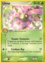 Lileep · Legend Maker Pokémon card