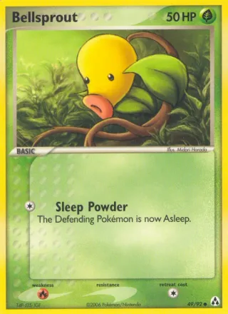 Bellsprout #49 · Legend Maker Pokémon card