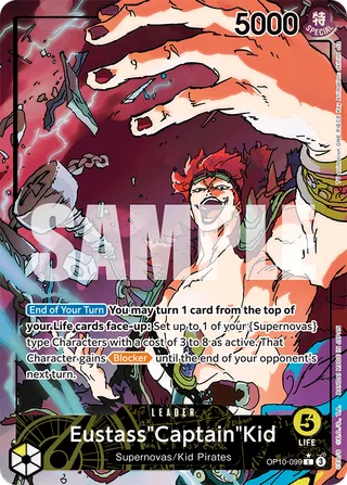 Eustass"Captain"Kid (Parallel) #OP10-099-parallel · Royal Blood One Piece card